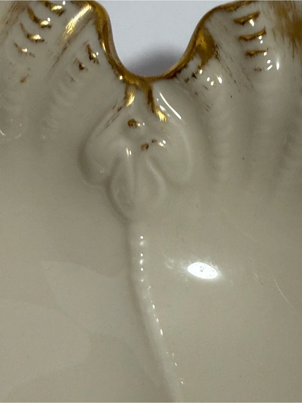 Vintage Lenox 24K Gold Trim 6-Well Oyster Plate 10